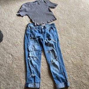 Garage boyfriend jeans